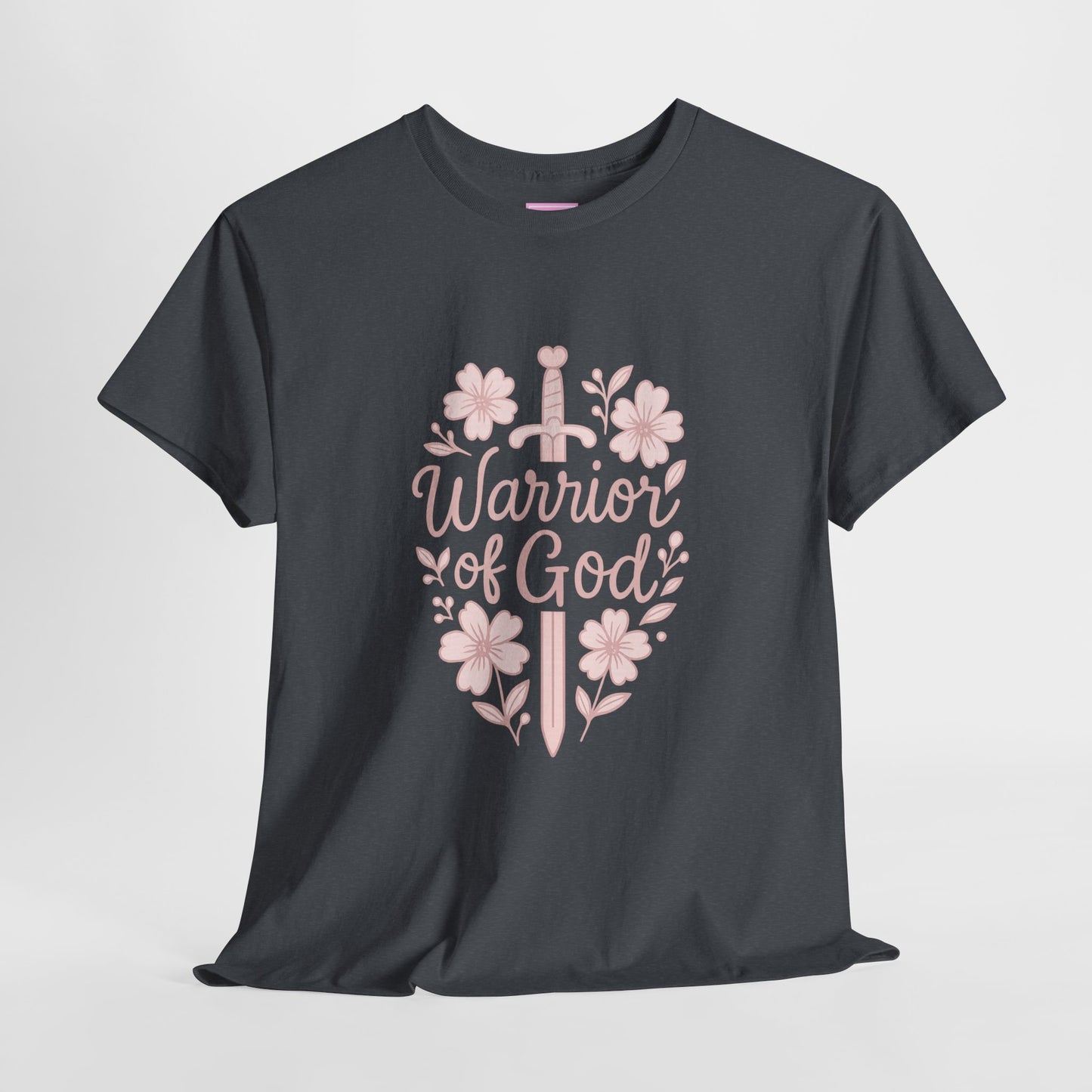 Warrior of God Floral Sword Tee