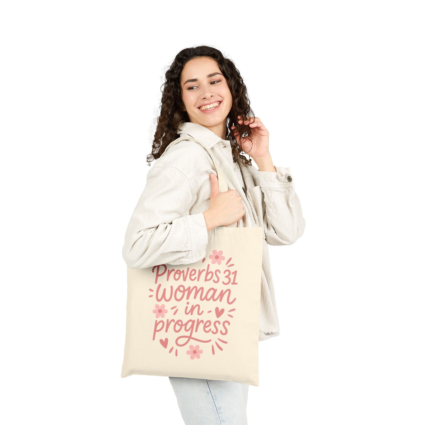 Proverbs 31 Woman Tote Bag