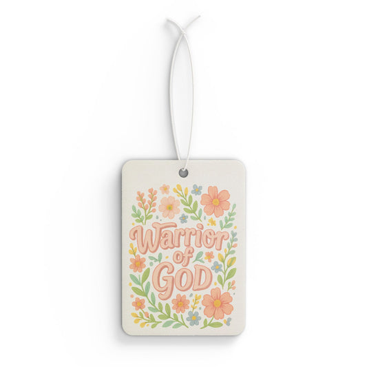 Warrior of God Car Air Freshener