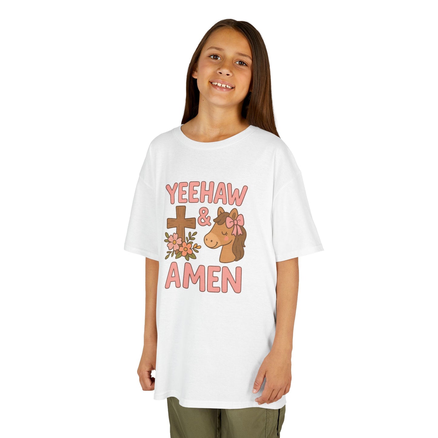 Yeehaw & Amen Kids Tee