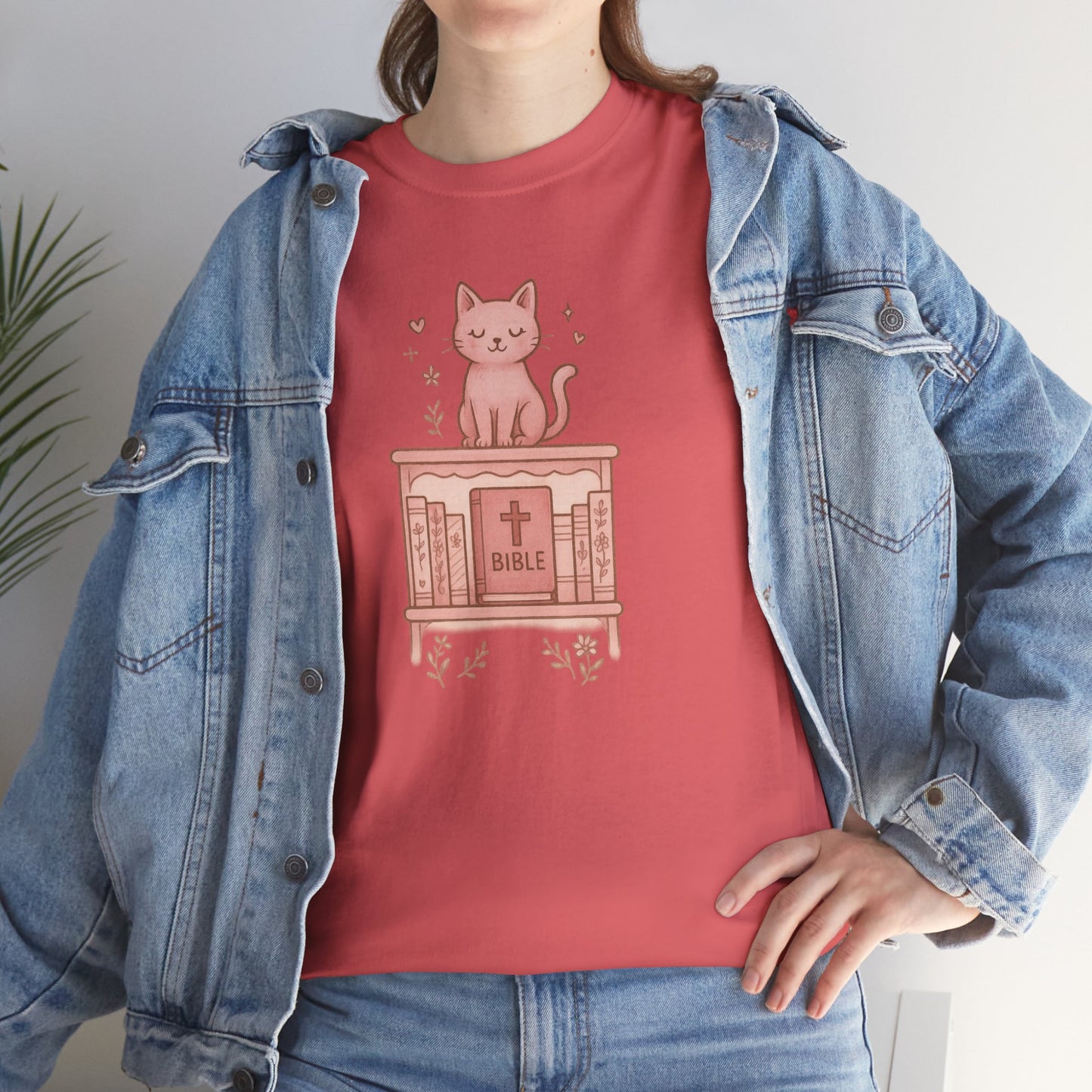 Cute Cat Bible Tee