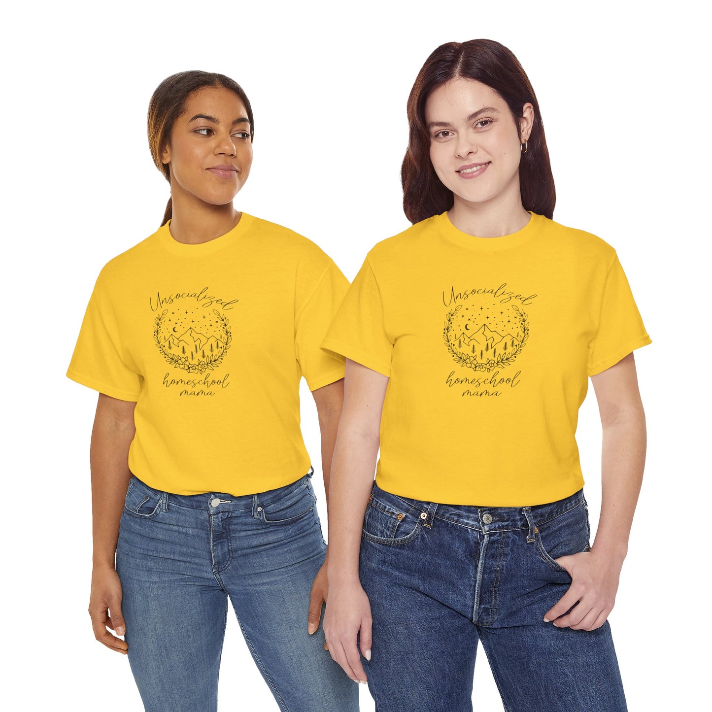 Unsocialized Homeschool Mama Tee