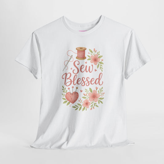 Sew Blessed Floral Tee