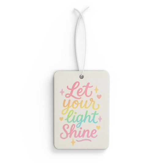 Let Your Light Shine Car Air Freshener