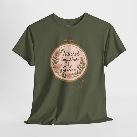 Stitched Together by Grace Floral Tee