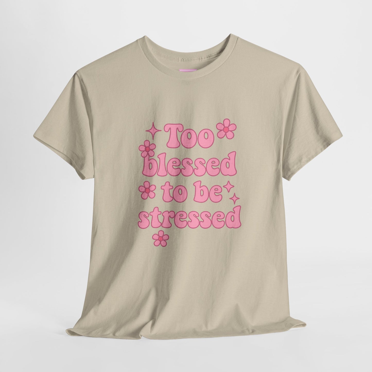 Too Blessed to Be Stressed Tee