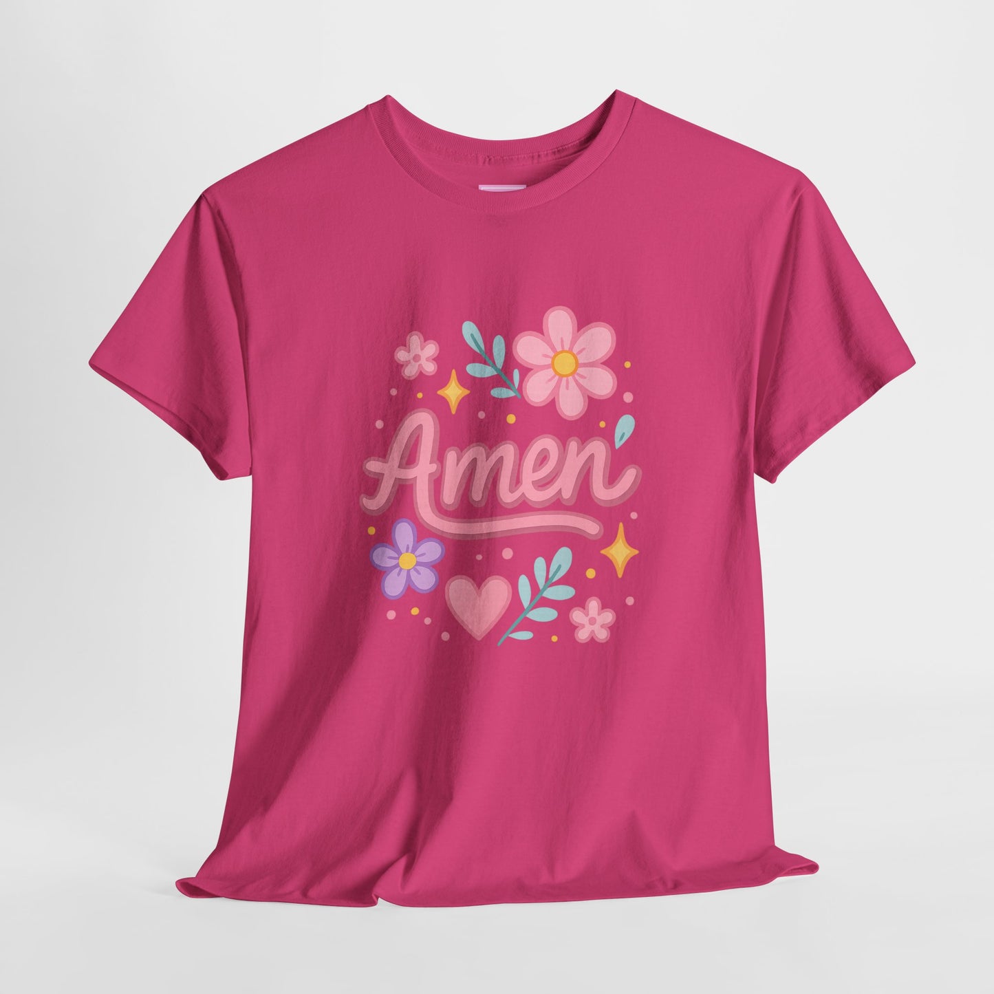 Amen Floral Star Tee
