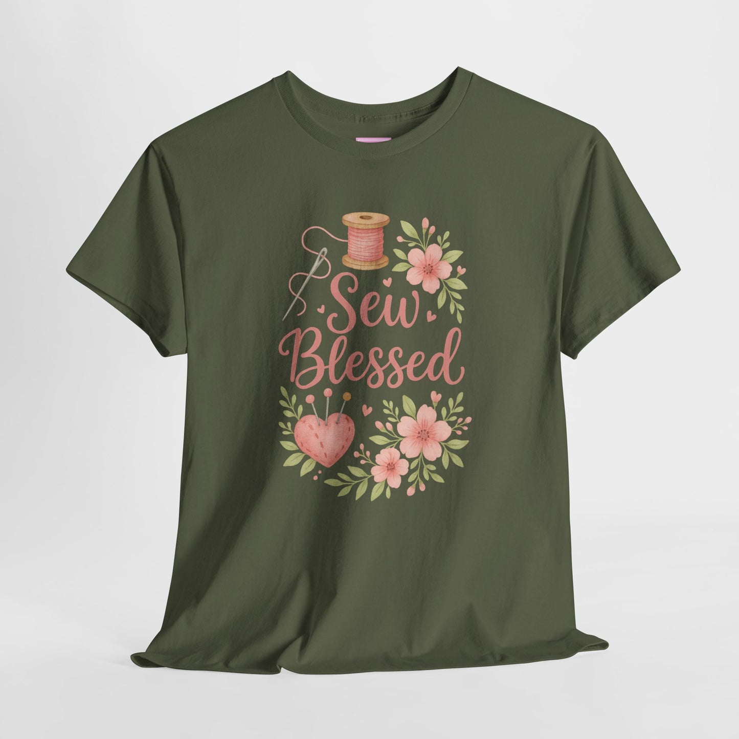 Sew Blessed Floral Tee
