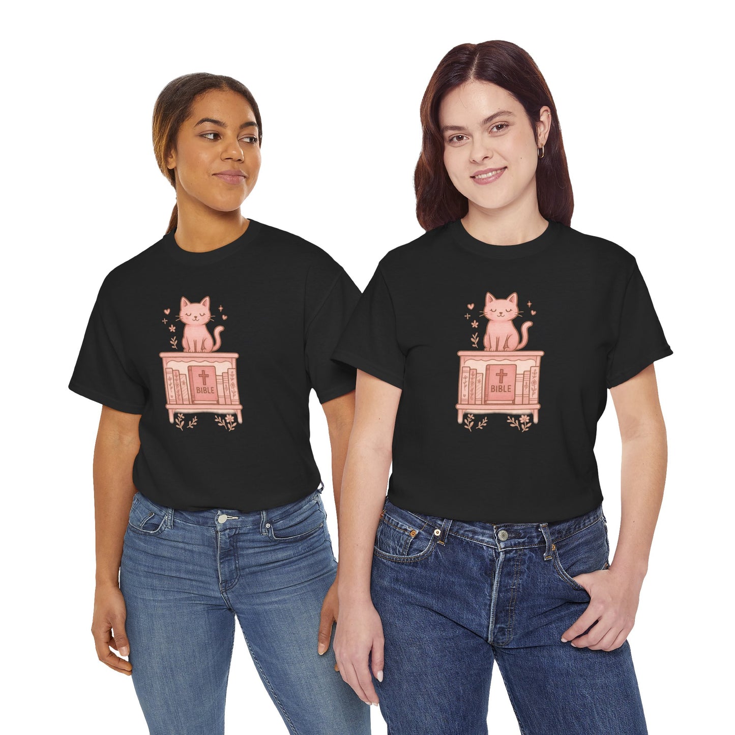 Cute Cat Bible Tee