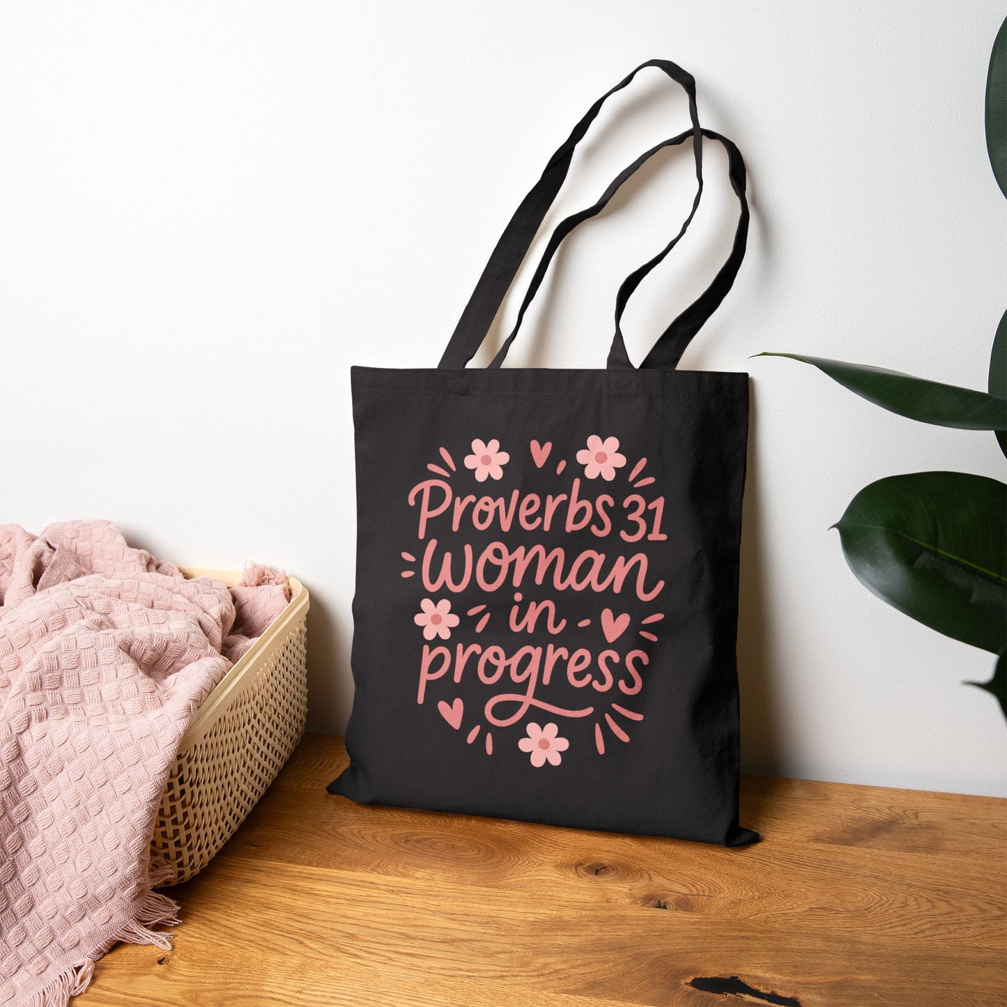 Proverbs 31 Woman Tote Bag
